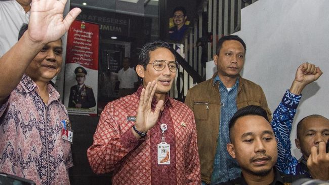 Polisi Sebut Pemeriksaan Terhadap Sandiaga Belum Berhenti