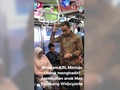 Anies Pamer ke Kondangan Naik KRL