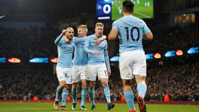 4 Kunci Manchester City Juara Liga Inggris 2017/2018