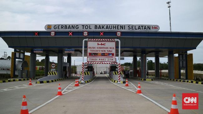 Tol Pertama di Lampung Bisa Dinikmati Gratis Dua Minggu