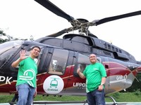 Grab: Rencana Taksi Helikopter di Jakarta Masih Ada