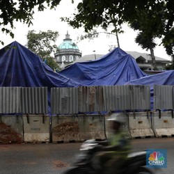 Begini Kronologis Tiang LRT Rubuh Versi Wijaya Karya