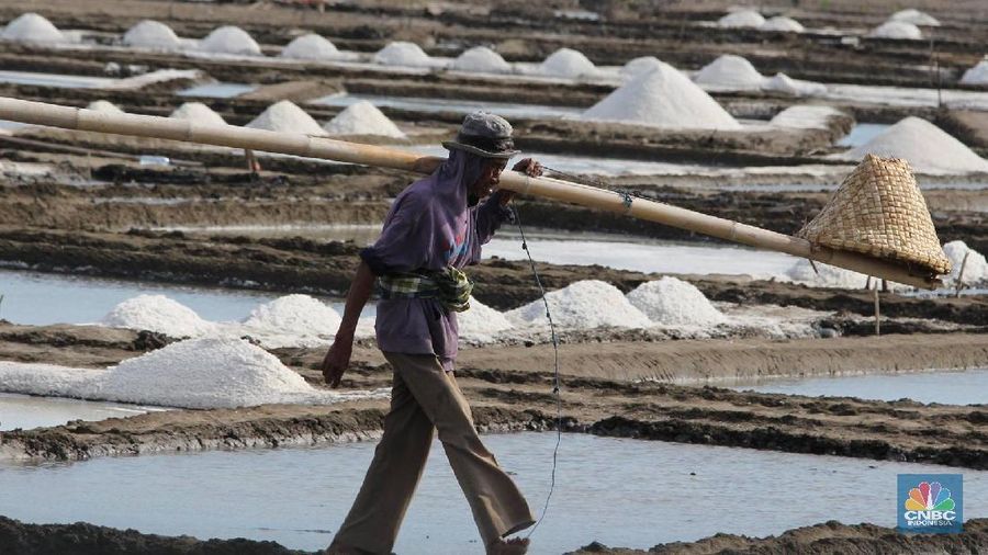 Serapan garam masih jadi persoalan bagi industri garam lokal.