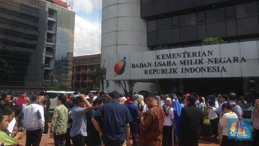 Kementerian BUMN gempa