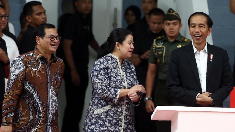 Presiden Joko Widodo meresmikan renovasi Istora Senayan, Jakarta.