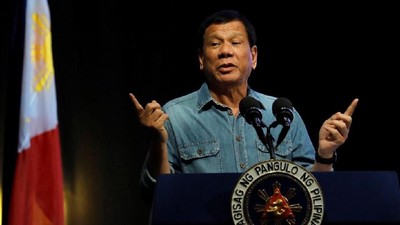 Presiden Filipina Rodrigo Duterte