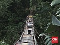 Kementerian PUPR Bangun 134 Jembatan Gantung di Tahun Ini