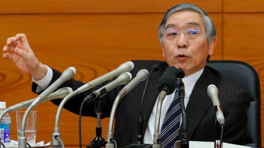 Gubernur BOJ Haruhiko Kuroda