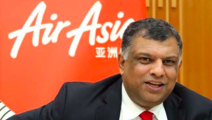CEO AirAsia Bhd Tony Fernandes
