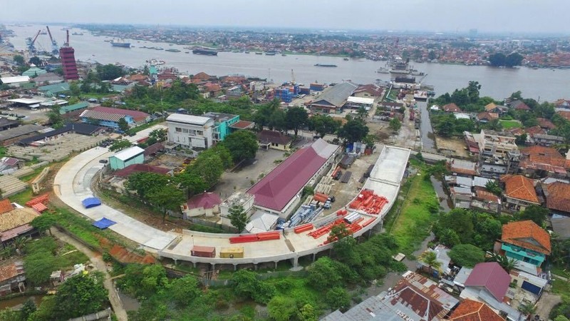 Jembatan Musi IV yang memakan biaya Rp 542 miliar ini merupakan jembatan tipe extradosed yang memiliki total panjang 1.130 meter.