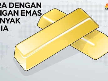 Deretan Negara dengan Cadangan Emas Terbanyak di Dunia