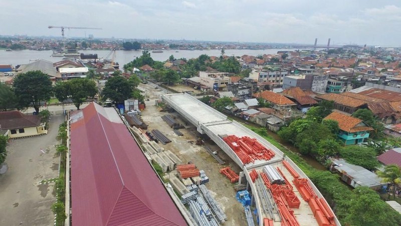 Jembatan Musi IV yang memakan biaya Rp 542 miliar ini merupakan jembatan tipe extradosed yang memiliki total panjang 1.130 meter.