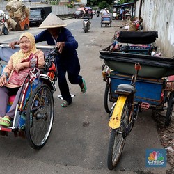 Tukang Becak Mendadak Jadi OKB, Menang Undian Rp 100 M