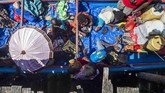 Bantuan bukan hanya datang dari Pemerintah Provinsi Papua, namun juga dari pemerintah pusat. Personel TNI dan Polri juga diturunkan untuk membantu penanganan wabah campak dan gizi buruk ini. (ANTARA FOTO/M Agung Rajasa/kye/18)