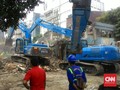 Pemprov DKI Robohkan Bangunan Pasar Blora