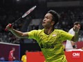 Kandaskan Juara Olimpiade, Anthony Ginting ke Semifinal