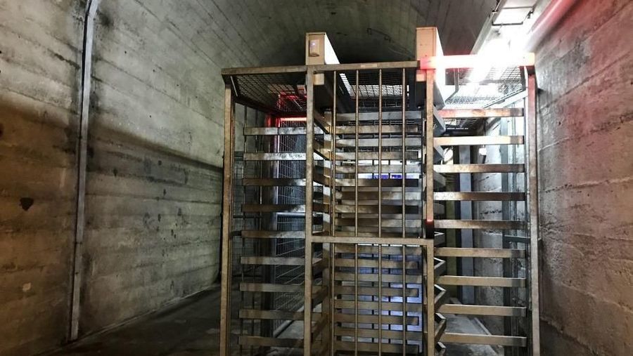 Bunker tempat penyimpanan Bitcoin