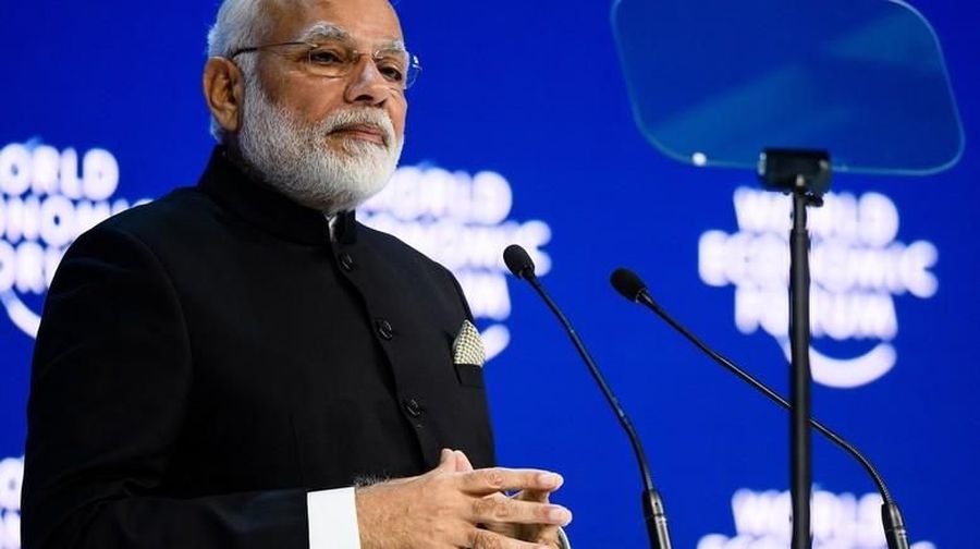 World Economic Forum Annual Meeting yang berlangsung pada 23-26 Januari 2018 di Davos, Swiss