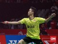 Kalahkan Unggulan Pertama, Anthony Ginting ke Perempat Final