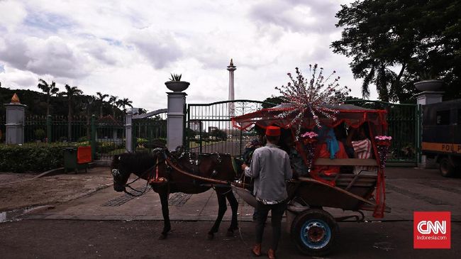 Delman Dilarang Beroperasi di Monas Selama Asian Games