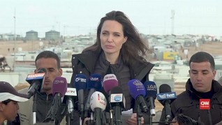 VIDEO: Angelina Jolie Minta Dunia Bantu Pengungsi Suriah