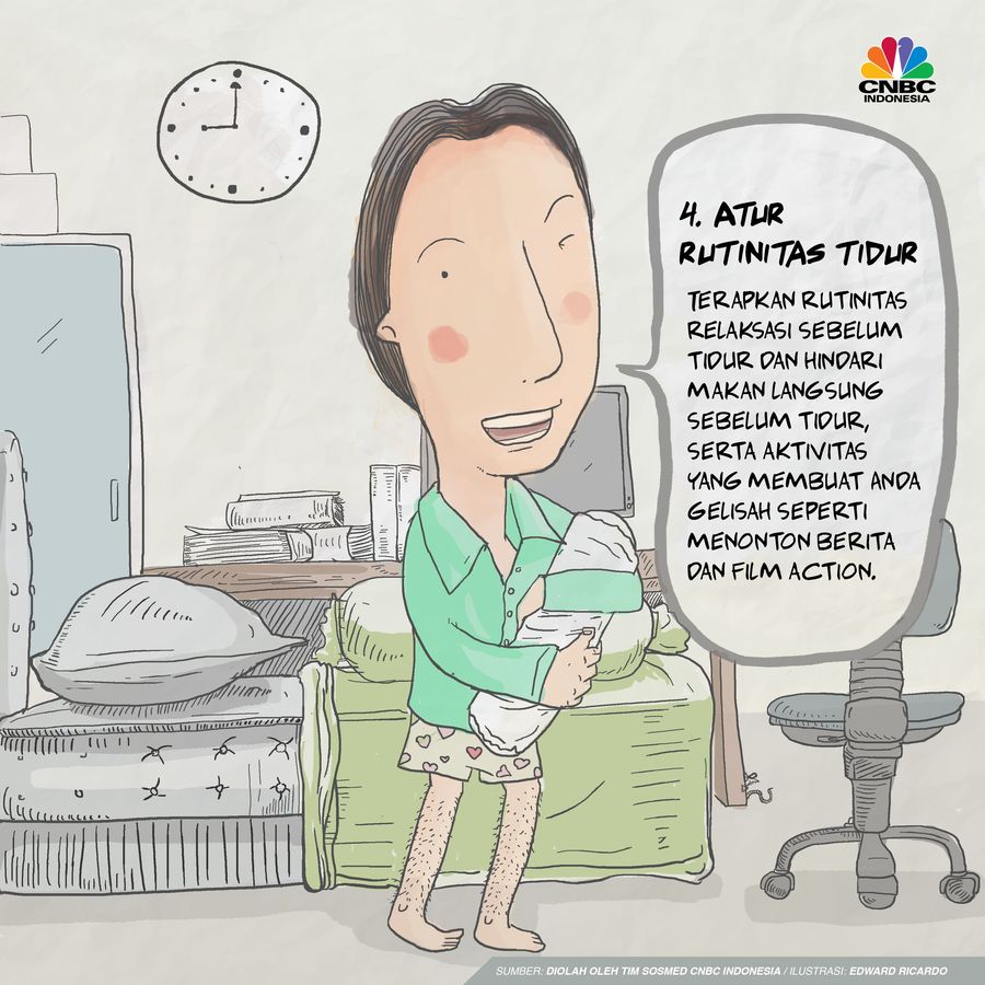 Atur Rutinitas Tidur