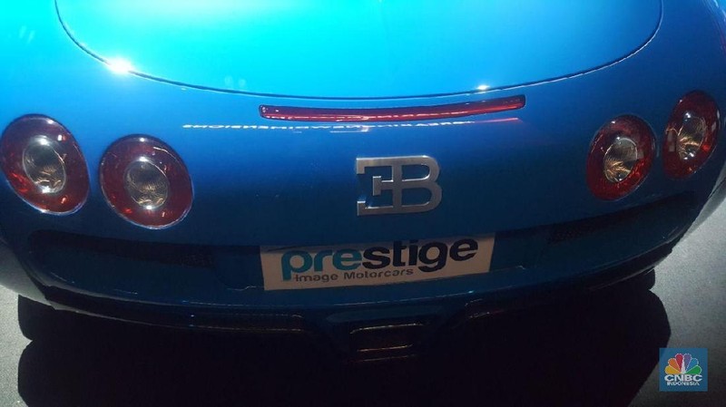 Hypercar Bugatti diperkenalkan ke publik di Indonesia.