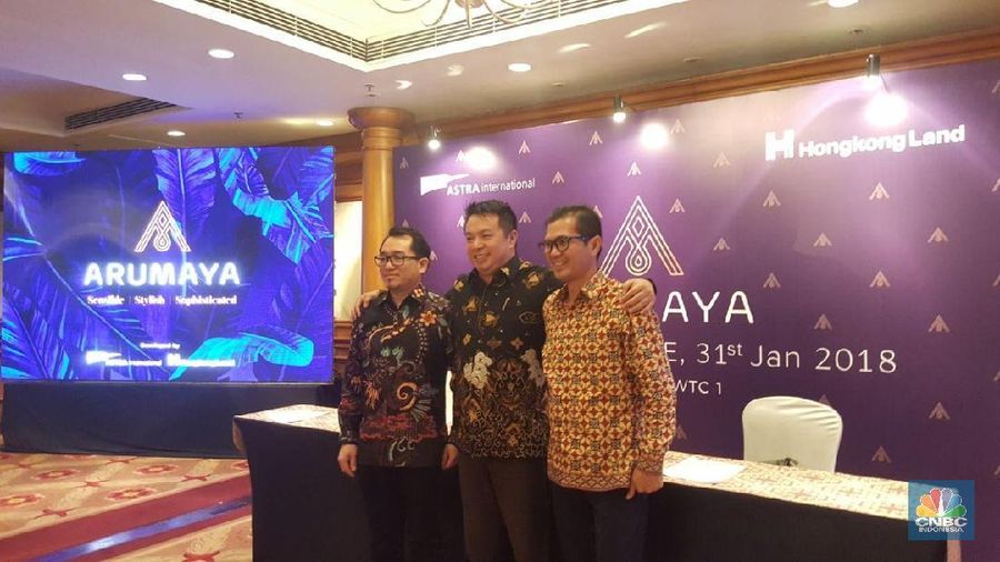 Astra Land membangun apartemen Arumaya senilai Rp 1 Triliun