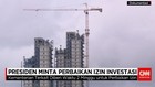 Presiden Minta Perbaikan Izin Investasi