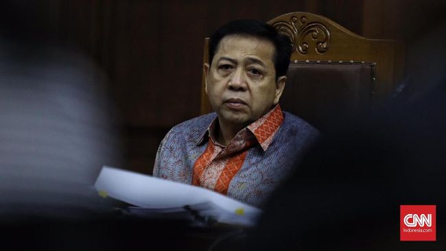 Cerita Setnov soal Teman Curhat dan Cukur Rambut di Rutan KPK
