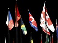 Jelang Olimpiade, Bendera Korut Berkibar di Korsel