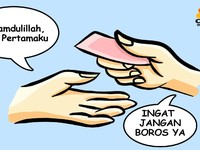 Baru Dapat Gaji Pertama? Ingat, Jangan Boros