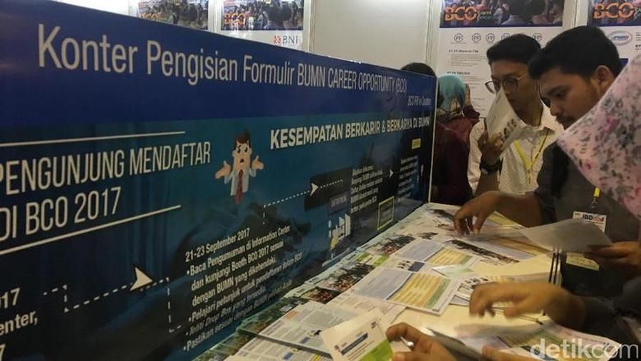 Lowongan kerja BUMN dan swasta.