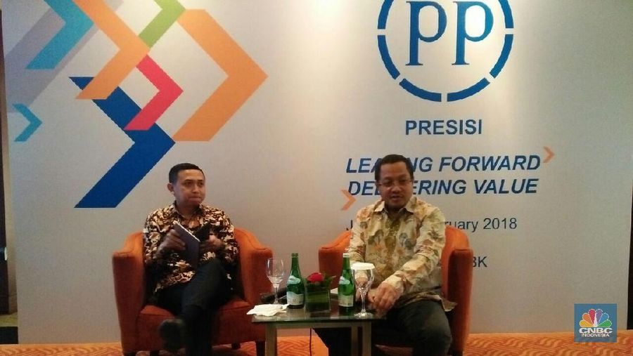 PT PP Presisi Tbk menargetkan pendapatan Rp 4,42 triliun hingga Rp 4,91 triliun pada tahun ini.