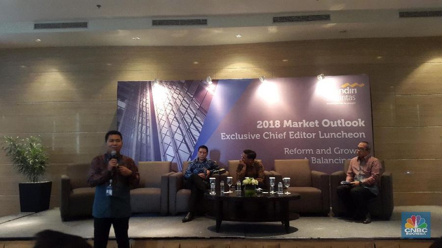PT Mandiri Sekuritas tangani delapan aksi korporasi pada semseter I 2018.