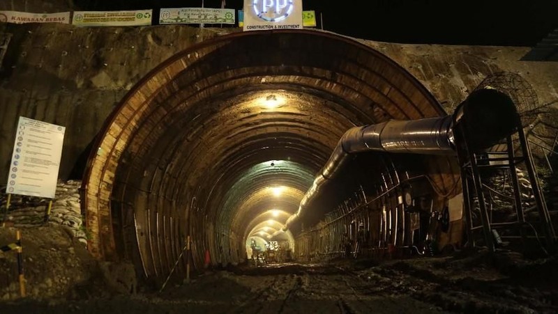 Proyek pembangunan terowongan Notog BH 1440 merupakan salah satu Proyek Strategis Nasional.