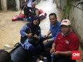 Tinjau Banjir, AHY Minta Pemprov DKI Gerak Cepat