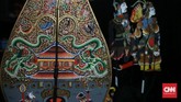 Wayang Kulit China-Jawa dan Wayang Potehi sebagai warisan budaya bangsa Indonesia sudah hampir punah. Sejak berdirinya Sanggar Budaya Rumah Cinta Wayang (Rumah Cinwa) pada 23 November 2014, memperkenalkan kembali kesenian wayang dalam kemasan kekininan. (CNN Indonesia/Andry Novelino)