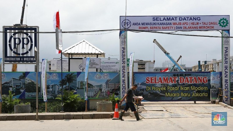 Kementerian Kelautan dan Perikanan (KKP) membangun pasar ikan seluas 2,2 hektare dengan APBN tahun 2017/2018 sebesar Rp 150,68 miliar.