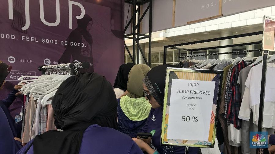 Fesyen modest e-commerce Hijup.com menggelar acara Sunsilk Hijab Celebration Day 2018.