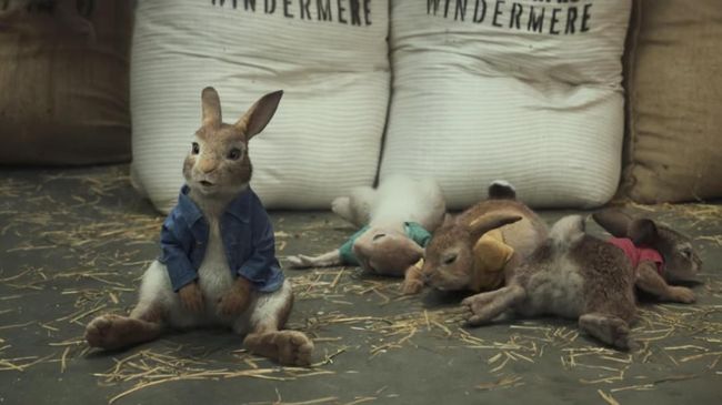 'Peter Rabbit' Dipetisi karena Adegan Alergi