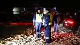 Saat insiden terjadi pesawat sedang menuju Kota Orsk, di Pegunungan Ural. (Sefa Karacan-Anadolu Agency)
