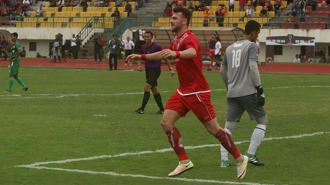 Simic Cetak Gol Salto, Persija Unggul 2-0 atas Bali United