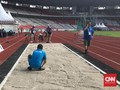 Bak Pasir Atletik untuk Asian Games 2018 Belum Direnovasi