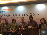 Laba Bank Danamon Triwulan I-2018 Stagnan Rp 1 T