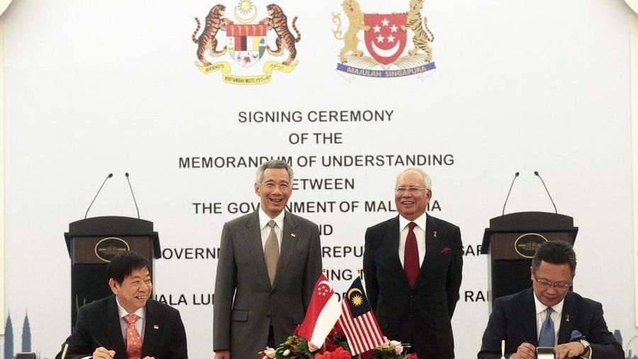 Proyek kereta cepat Malaysia-Singapura bernilai US$17 miliar atau Rp 231,2 triliun