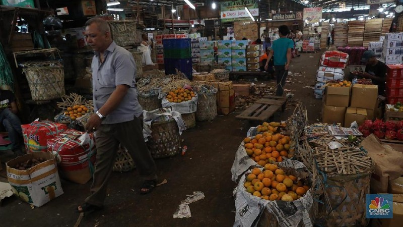 Jelang perayaan Imlek pasokan jeruk mandarin asal China kosong di pasaran.