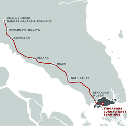 Mengintip Proyek Kereta Cepat Malaysia-Singapura Rp 231 T