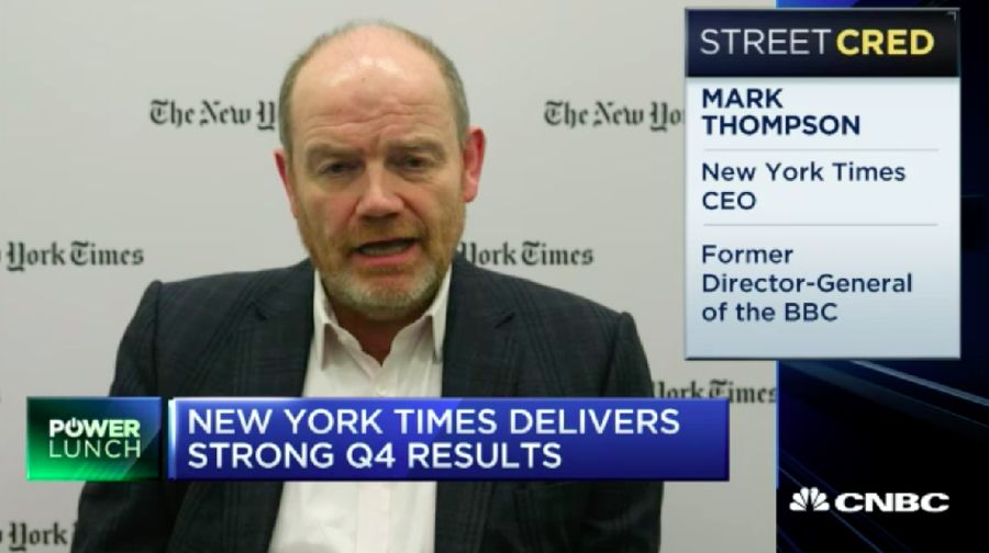 Koran cetak New York Times mungkin akan dapat bertahan 10 tahun lagi sambil perusahaan mengembangkan koran digitalnya