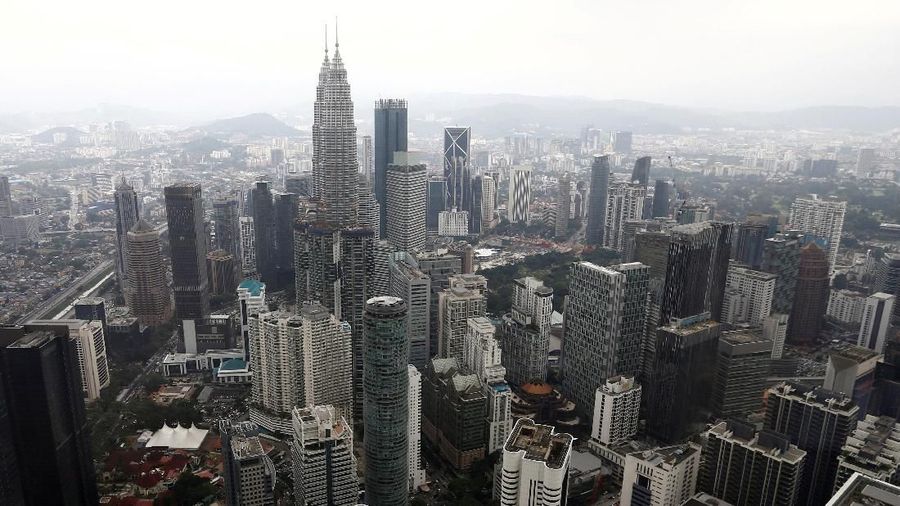 Pemandangan langit kota Kuala Lumpur di Malaysia 7 Februari 2018. REUTERS / Lai Seng Sin